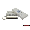 Original VW Key Fob Silver Black - 000087010RYPN
