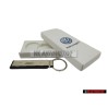 Original VW Key Fob Silver Black - 000087010RYPN