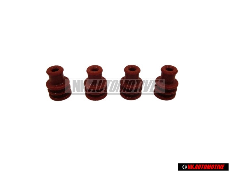 4x Original VW Single Wiring Seal - 357972741A