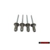 4x Original VW Pop Rivet - N 90437401