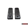 2x Original VW Wiring Harness Flat Contact Housing 1 Pin - 161971990A