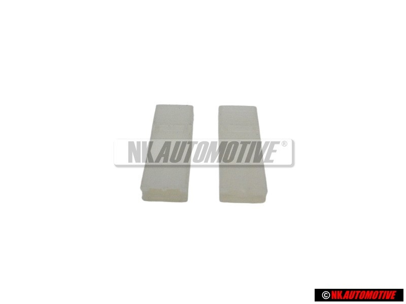2x Original VW Flat Contact Housing - 111971921B