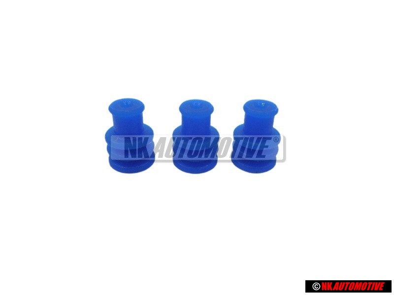 3x Original VW Single Wiring Seal - 357972741