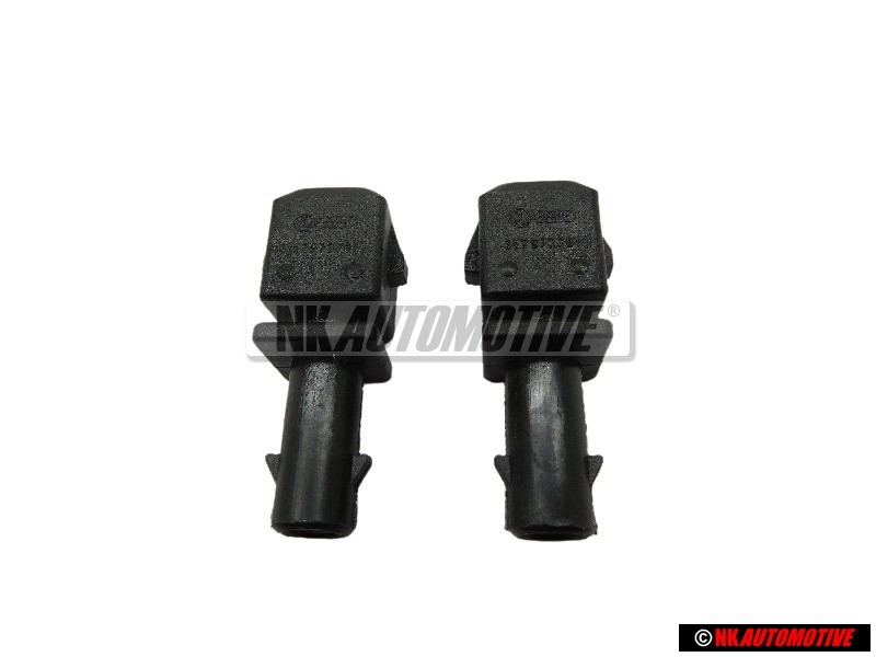 2x Original VW Flat Connector Housing - 357972761