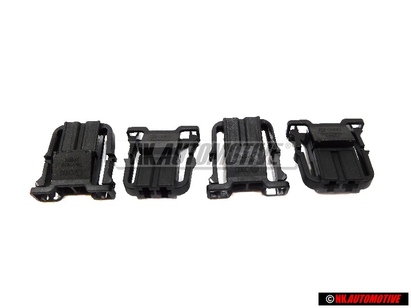 4x Original VW Flat Contact Housing - 1J0972923, 1J0972702