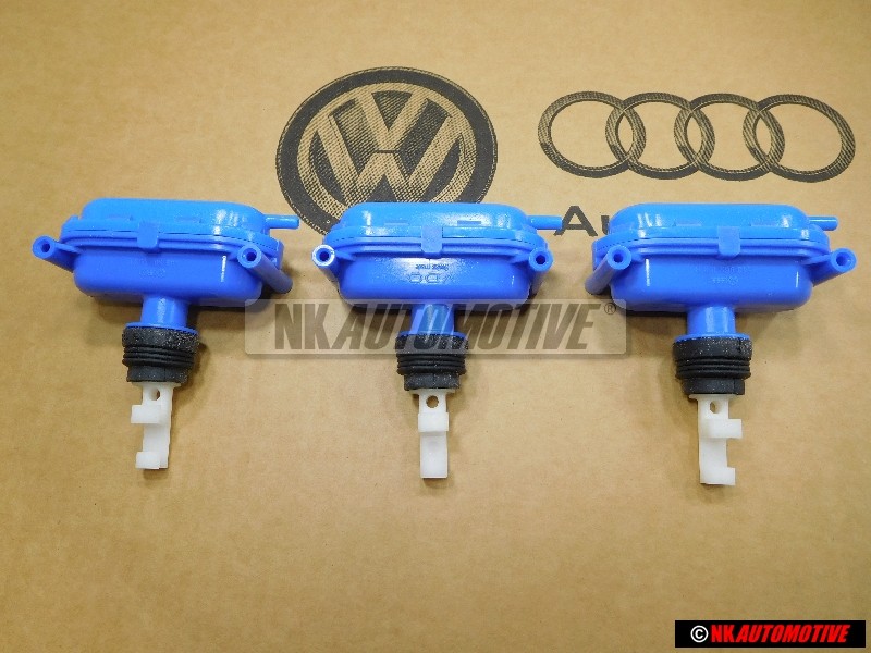 3x Original VW Central Locking Vacum Actuator Valve - 443862153B