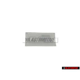 Original Audi S3 Rear Boot Badge Emblem Chrome Red - 8P0853735 2ZZ