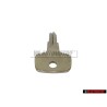 Original VW Blank Key For The Fuel Filler Neck - 111837219A S99