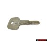 Original VW Blank Key For The Fuel Filler Neck - 111837219A S99