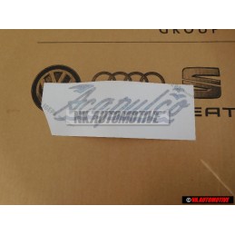 Original VW Film Lettering Grey/Blue/Violet - 155853688B F80