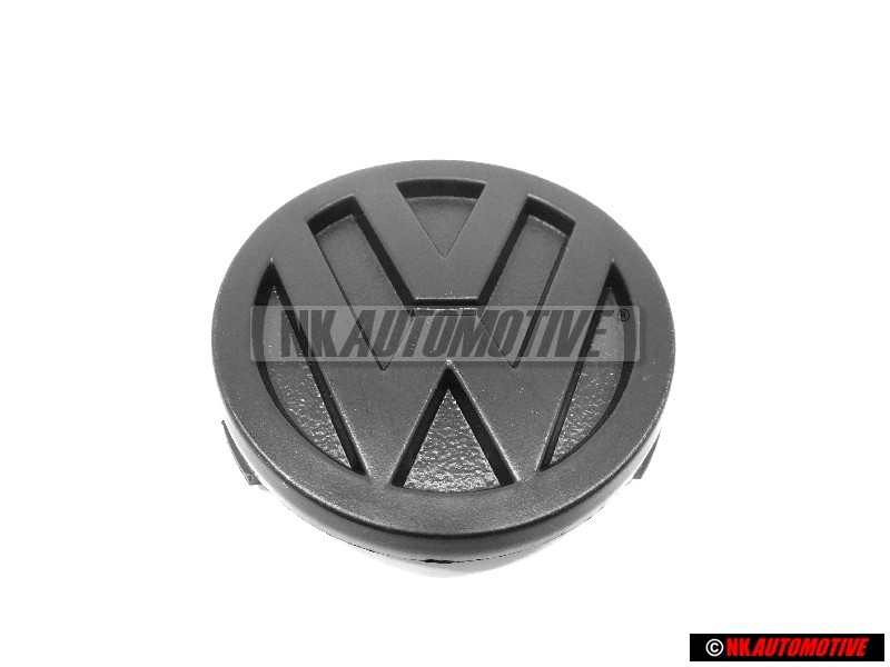 Original VW Cover Cap For Steering Wheel Satin Black - 255419685 01C