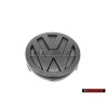 Original VW Cover Cap For Steering Wheel Satin Black - 255419685 01C