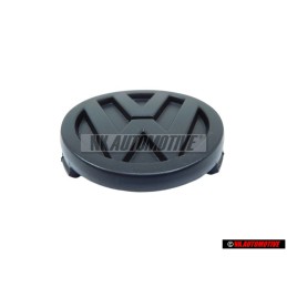 Original VW Cover Cap For Steering Wheel Satin Black - 255419685 01C