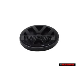 Original VW Rear Boot Badge Emblem Black - 701853601A 01C