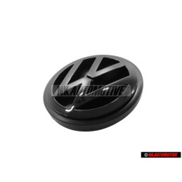 Original VW Rear Boot Badge Emblem Black - 701853601A 01C