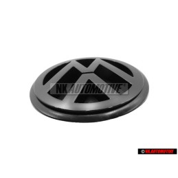 Original VW Rear Boot Badge Emblem Black - 701853601A 01C
