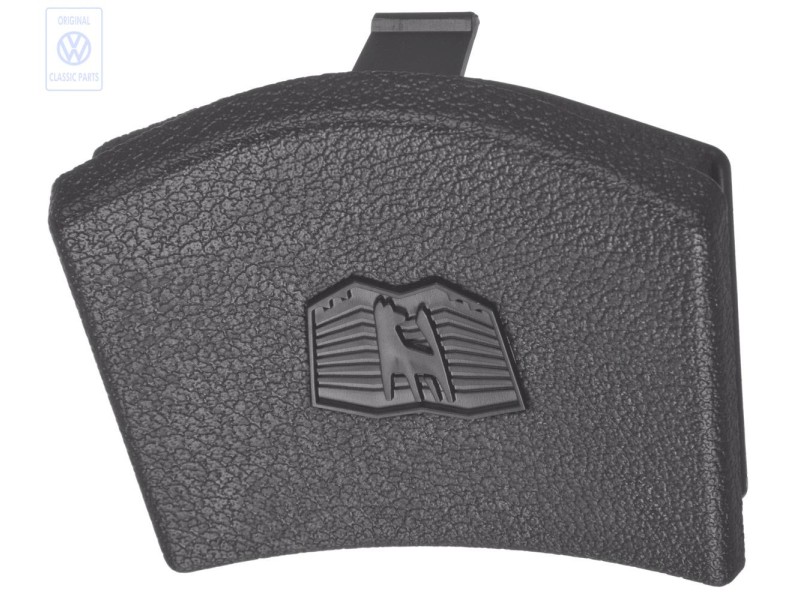 Original VW Cover Cap For Steering Wheel Satin Black - 861419669 01C