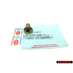Original VW Oval Head Countersunk Bolt - N 0330401