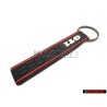 Original VW GTI Honeycomb Red KeyTag Keychain Keyring Keyfob - 1KM087013A 6J1