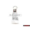 Original VW GTI Honeycomb Red KeyTag Keychain Keyring Keyfob - 1KM087013A 6J1