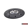 Original VW Hub Cap Satin Black High Chrome - 7H0601151B RVB