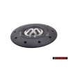 Original VW Hub Cap Satin Black High Chrome - 7H0601151B RVB