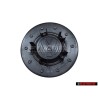 Original VW Hub Cap Satin Black High Chrome - 7H0601151B RVB