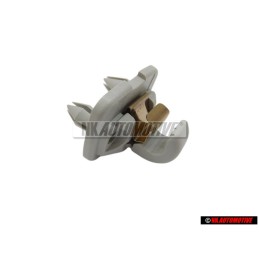 Original Audi Retainer For Sun Visor Star Silver - 8W0857562A Z62