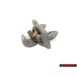 Original Audi Retainer For Sun Visor Star Silver - 8W0857562A Z62