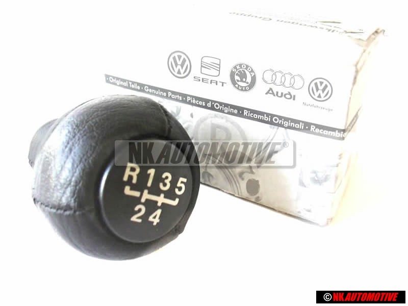 Original VW Leatherette Gearknob - 191711141B 01C