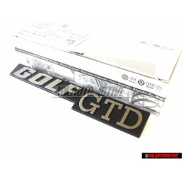 Original VW GOLF GTD Rear Boot Badge - 171853687 BD