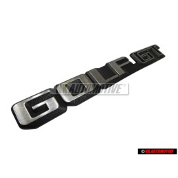 Original VW GOLF GT Rear Trunk Boot Badge Emblem - 191853687H GX2