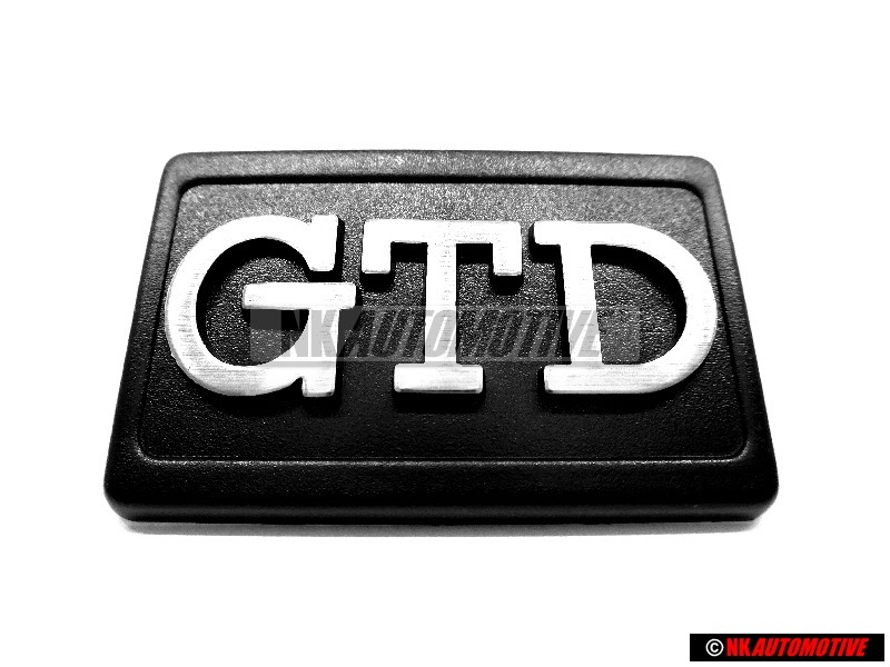 Original VW Inscription Gtd Satin Black Chrome Special - 191853688D GX2