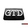 Original VW Inscription Gtd Satin Black Chrome Special - 191853688D GX2