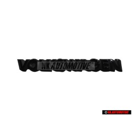 Original VW VOLKSWAGEN Rear Badge Emblem Black - 321853685C 01C