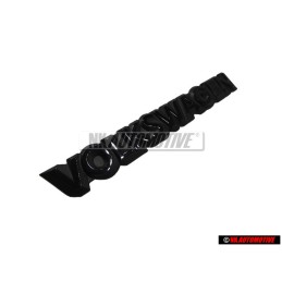 Original VW VOLKSWAGEN Rear Badge Emblem Black - 321853685C 01C