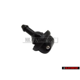 VW Classic Parts Front Windshield Spray Jet Nozzle - 111955993A