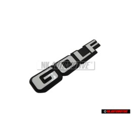 Original VW GOLF Rear Badge Emblem White - 191853687F QK6