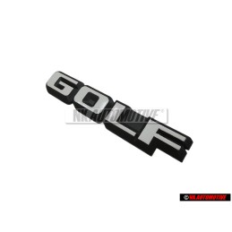 Original VW GOLF Rear Badge Emblem White - 191853687F QK6