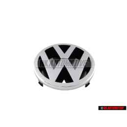 Original VW Front Grill Badge Emblem Chrome - 3B0853601 ULM