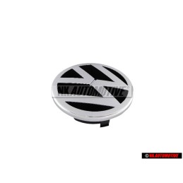 Original VW Front Grill Badge Emblem Chrome - 3B0853601 ULM