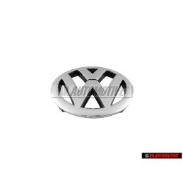 Original VW Front Grill Badge Emblem Chrome - 5K0853601F ULM