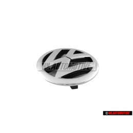 Original VW Front Grill Badge Emblem Chrome - 5K0853601F ULM