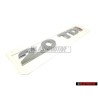 Original VW 2.0 TDI Rear Trunk Boot Badge Emblem Chrome Red - 5K0853675R GQF