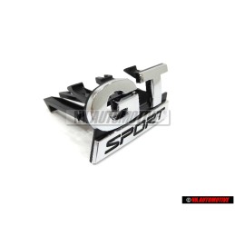 Original VW GT SPORT Front Grill Badge Emblem Chrome - 1K6853679C FXC