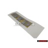 Original VW GTD Rear Hatch Trunk Boot Badge Emblem Chrome - 5K0853675T 739