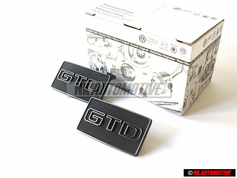 Original VW Inscription Gtd Satin Black Chrome Special - 165853688B GX2