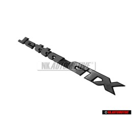 Original VW JETTA GTX Rear Trunk Boot Badge Emblem - 165853687N GX2