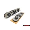 Original VW SET GTI Front Grill & Rear Boot Badge Emblem Chrome - Golf MK3