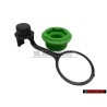 Original VW SET Gearbox Inspection Plug & Cap Green - Golf MK1/2/3 Cabriolet